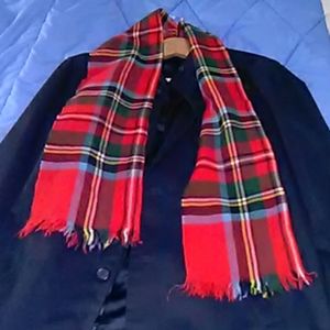 Red plaid scarf. Save 15% on a bundle
